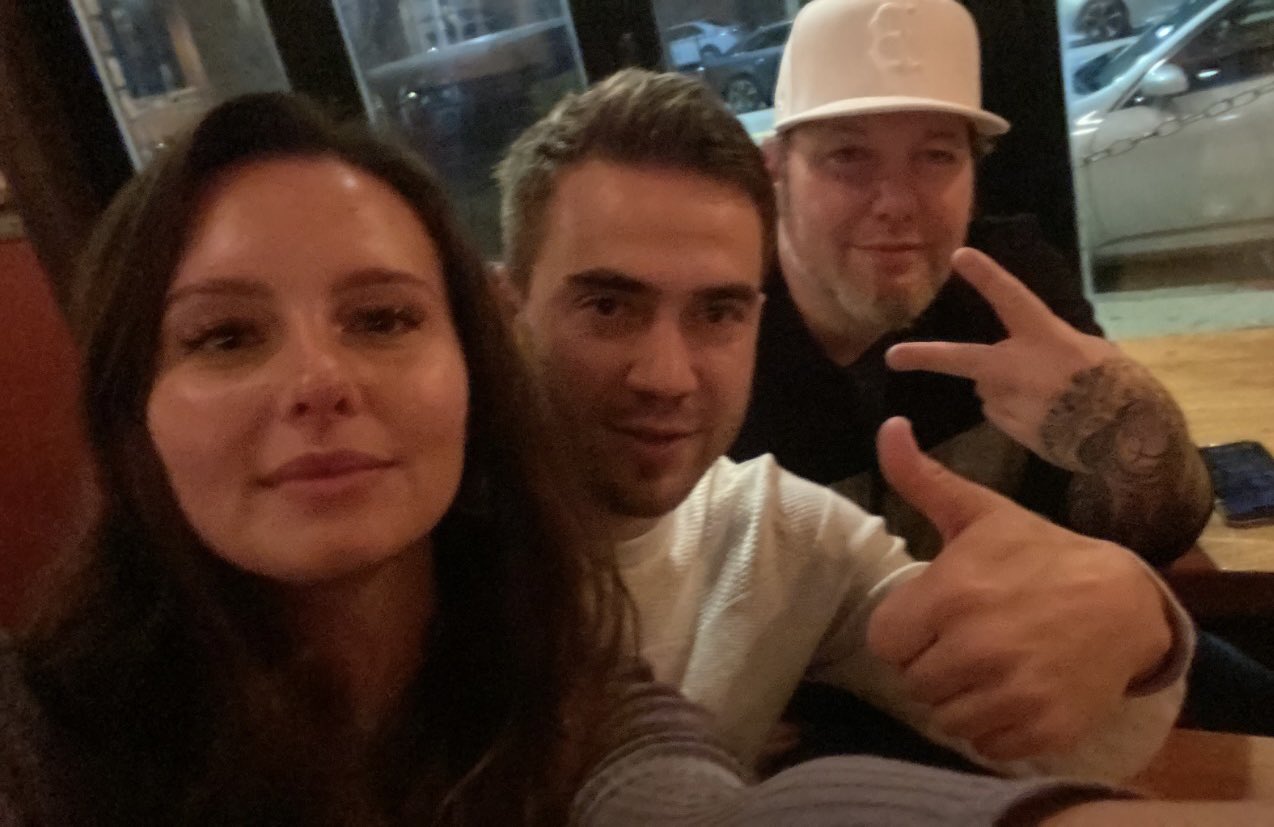 Dennis with Brad and Sulamita
