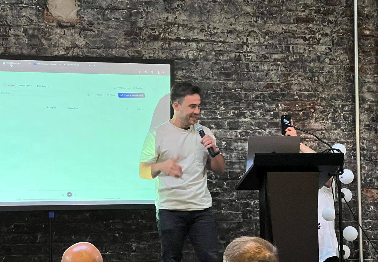 Dennis speaking